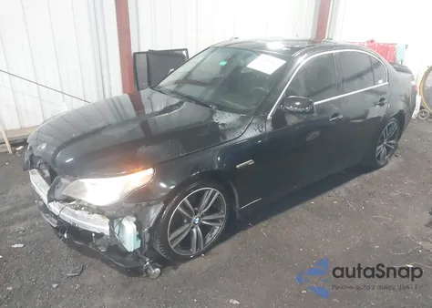 2007 BMW 530I из США, поврежденный, VIN WBANE73527CM51900